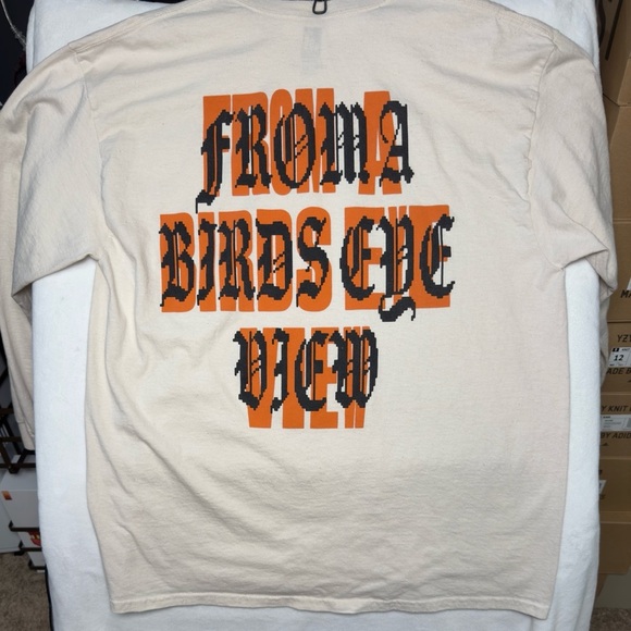 Hi Level Apparel 🦅 FROM A BIRDS EYE VIEW Long Sleeve Tee | XL - Picture 5 of 6